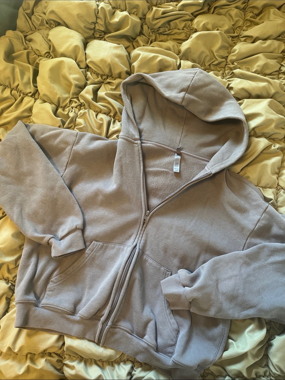 Blue Zip-Up Skims Hoodie